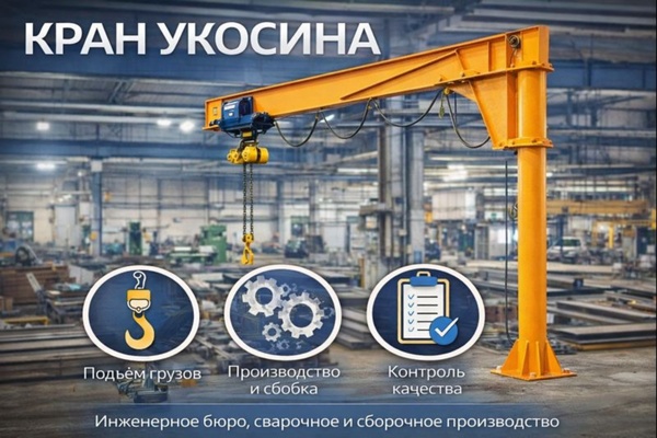 Кран укосина: назначение, устройство, разновидности и применение в промышленности