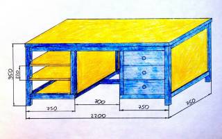 Стол верстак универсальный своими руками