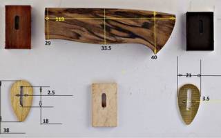 Как сделать рукоятку для ножа из дерева